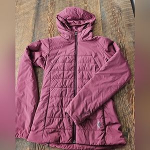 Black Diamond First Light Hoody Women's Small Burgundy/Maroon in Color